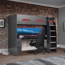 Bunk Beds With A Desk For Gaming